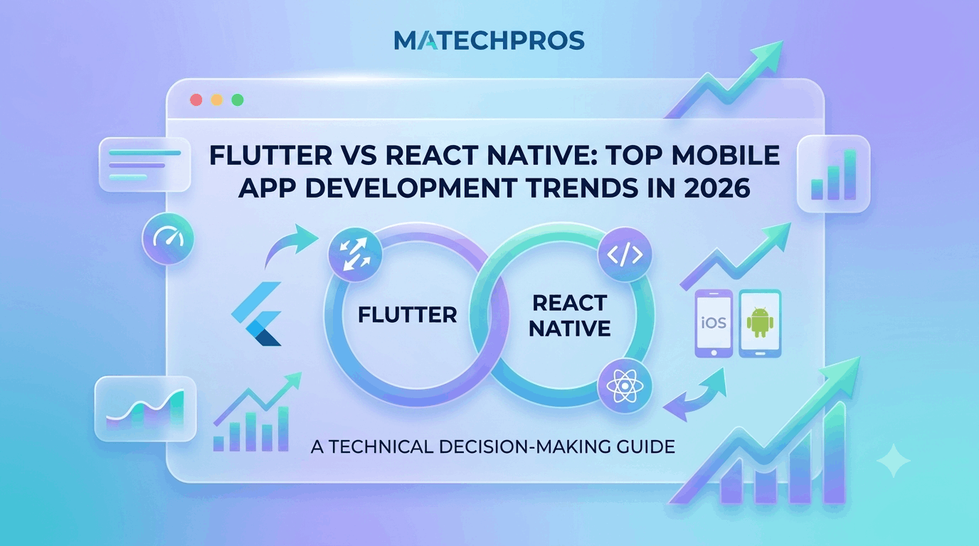 flutter vs react native app development matechpros