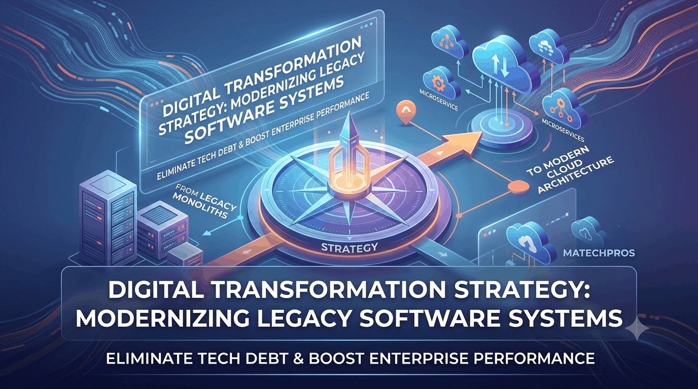 digital transformation strategy legacy system modernization matechpros